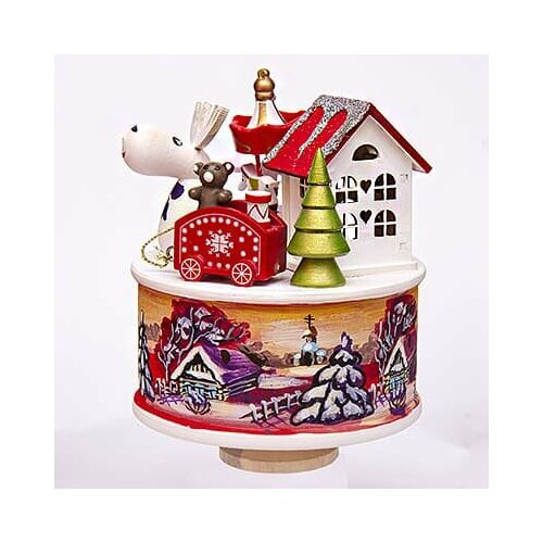 Новогодняя музыкальная игрушка Сказка 18 х 15 см