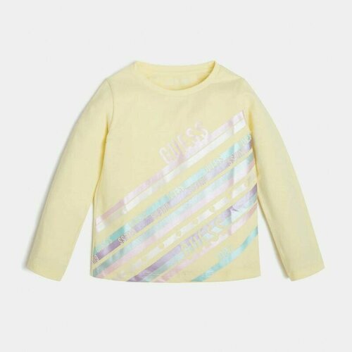 фото Лонгслив guess, размер 3, желтый