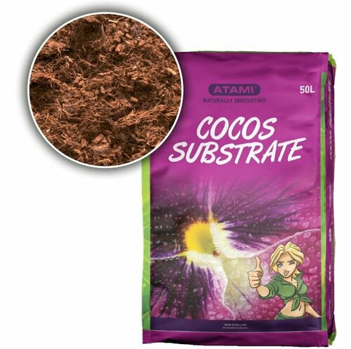 ATAMI Cocos Substrate Субстрат кокосовый органический чистый 50 л