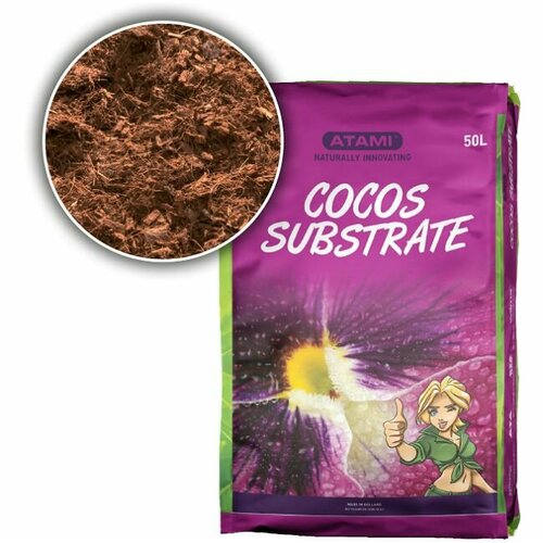 ATAMI Cocos Substrate Субстрат кокосовый органический чистый 50 л