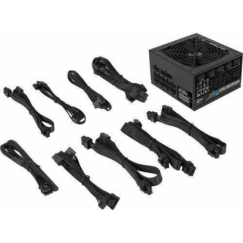 Блок питания Aerocool Integrator Gold 850W Gen5 850Вт 120мм черный retail acpg-im85f_c31 1553400₽