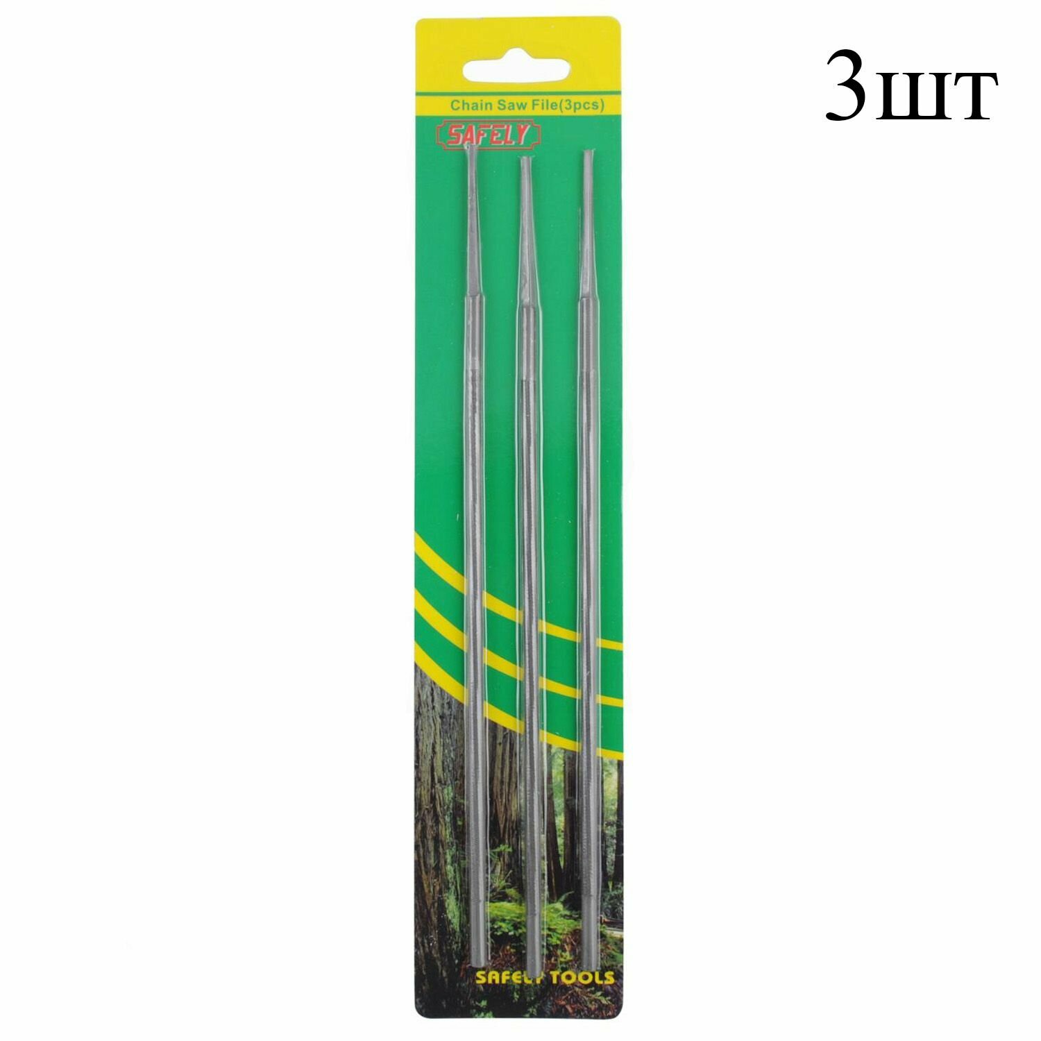 фото Напильник бензопильный D-4,8mm (3 шт) "SAFELY"