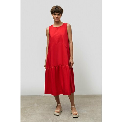 фото Платье baon, размер 50, красный