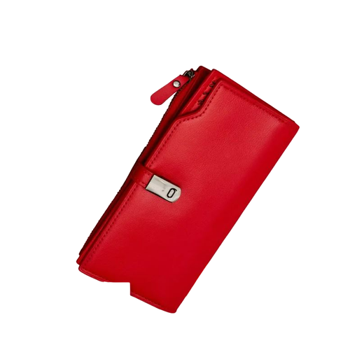 Кошелек , фактура гладкая, красный кошелек market space на магните отделение для карт красный