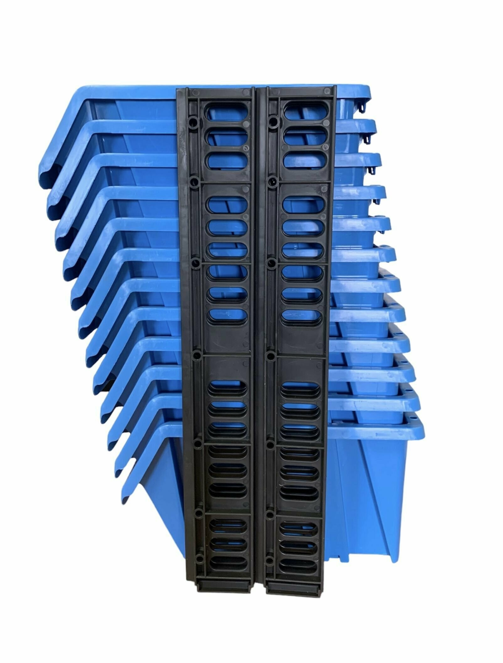 Лоток для метизов Accurate полипропилен 225x155x120 мм 12 шт. с планкой 6 шт. - фото №2