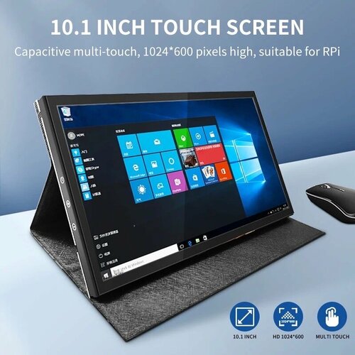 Портативный сенсорный IPS монитор 101 дюйма 740100₽
