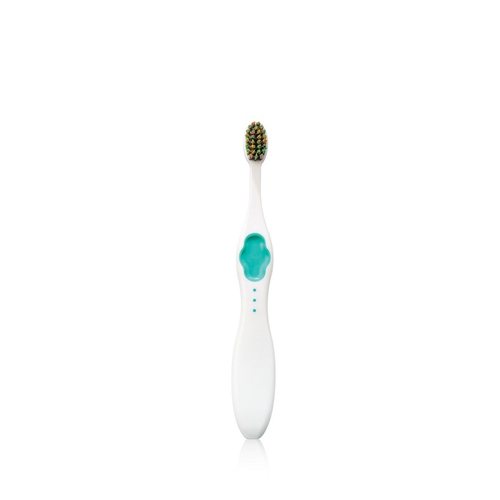 Детская Зубная щетка MontCarotte Зеленая MontCarotte Green Kids Brush Soft 1 шт зубная щетка montcarotte renoir brush green toothbrush 1 шт