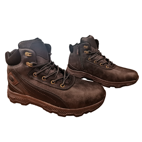 фото Ботинки хайкеры aowei, размер 40, серый