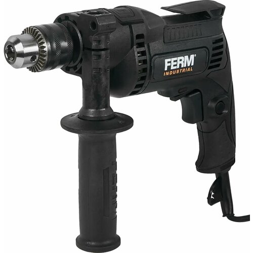 Дрель сетевая ударная Ferm PDM1049P, 710 Вт дрель ударная ferm pdm1051