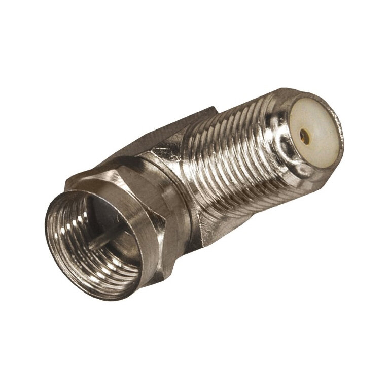 фото REXANT Переход штекер F - гнездо F угловой