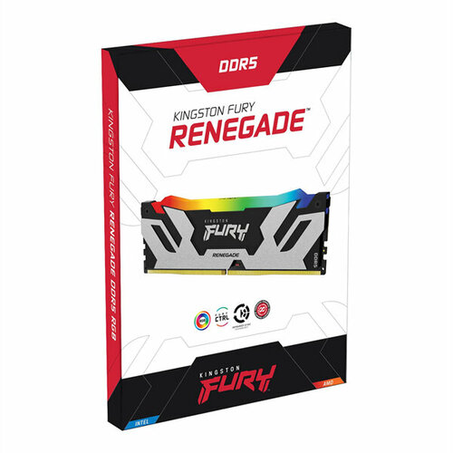 Kingston DDR5 32GB 6000MTs DDR5 CL32 DIMM FURY Renegade RGB XMP 1628000₽