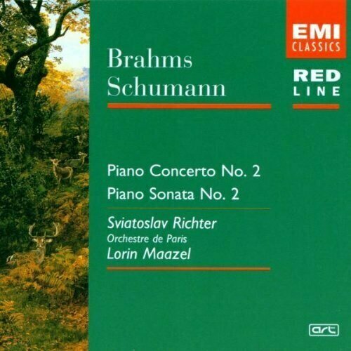 AUDIO CD Robert Schumann: Schumann: Piano Sonata No.2 / Brahms: Piano Concerto No.2 brahms piano concerto no 1 vinyl edition