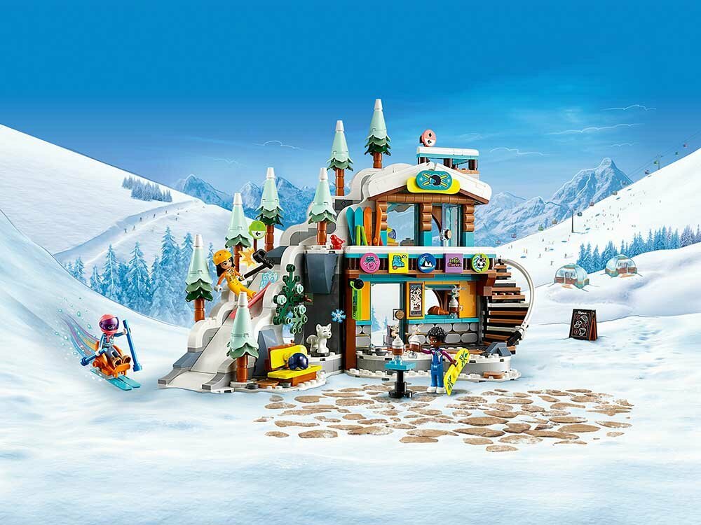 LEGO Friends Каникулы. Горнолыжный склон и кафе 41756 - фото №16
