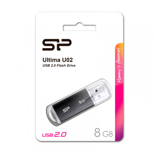 Флеш Диск Silicon Power 16Gb Ultima U02 SP016GBUF2U02V1K USB2.0 черный - фото №12