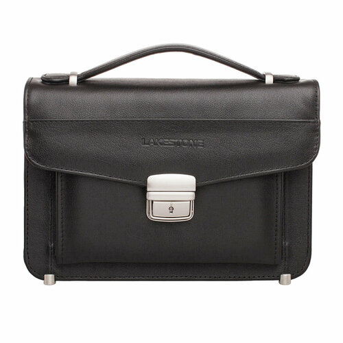 Сумка барсетка LAKESTONE, фактура гладкая, синий