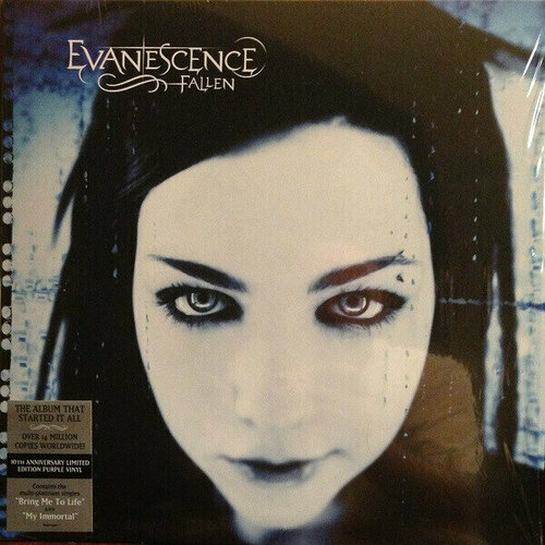 Виниловая пластинка Evanescence: Fallen: 10th Anniversary (Limited Edition) (Purple Vinyl). USA. 1 LP