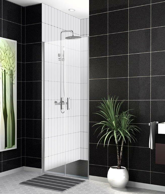 Душевая дверь BelBagno UNO-B-2-90-C-Cr