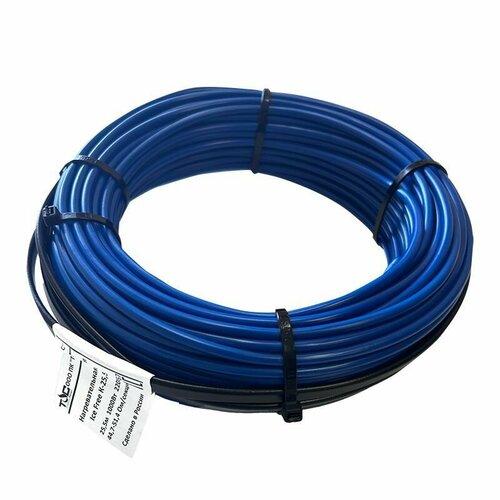 Греющий резистивный кабель Ice Free K для прогрева бетона и монолита 65 м 2600 Вт