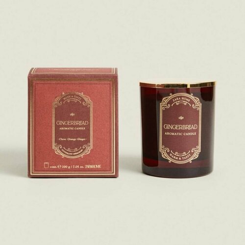 ZARA HOME Ароматические свеча Имбирный Пряник (Gingerbread)