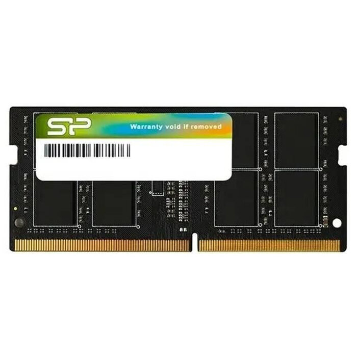 Оперативная память Silicon Power SP016GBSFU320B02 DDR4 - 1x 16ГБ 3200МГц, для ноутбуков (SO-DIMM), Ret