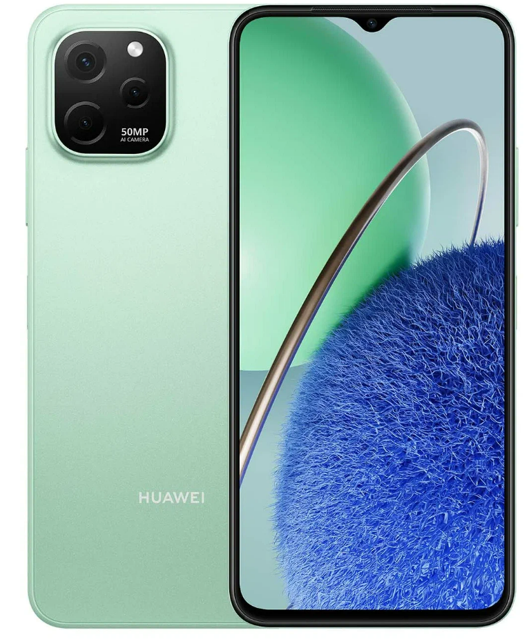 Смартфон Huawei Nova Y61 (51097NXY) 6/64GB, мятный зеленый