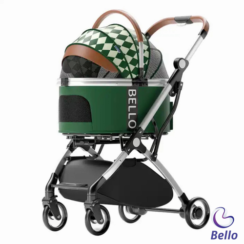 Переноска-коляска для животных Bello, съемная, нагрузка до 15 кг