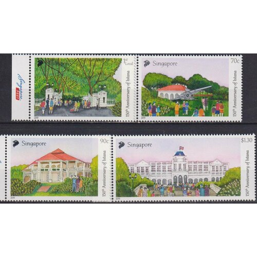 Почтовые марки Сингапур 2019г. 150 лет Истане Туризм MNH