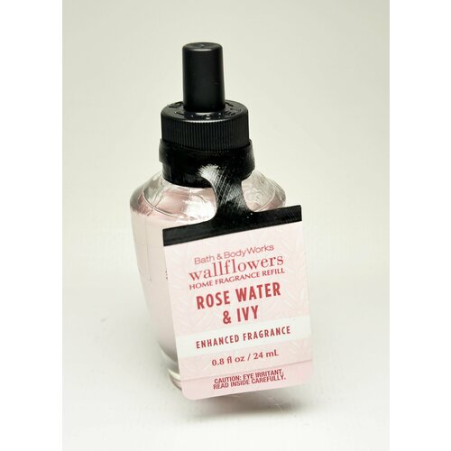 Рефилл, Ароматическая жидкость, Wallflowers Bath and Body Works Rose Water & Ivy