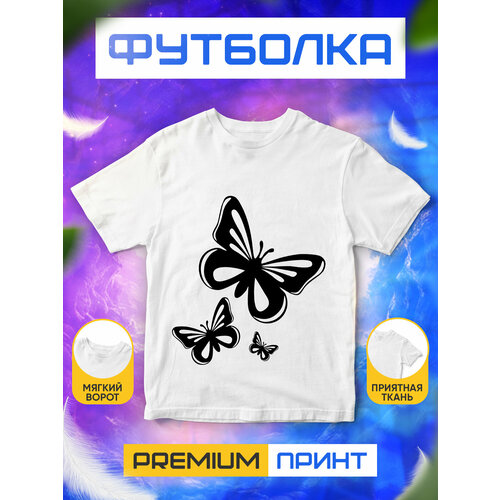 фото Футболка, размер xl, белый без бренда