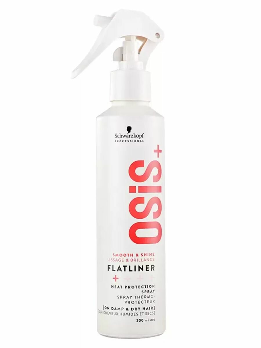 Schwarzkopf Professional OSIS+ Flatliner Спрей-термозащита легкой фиксации 200 мл