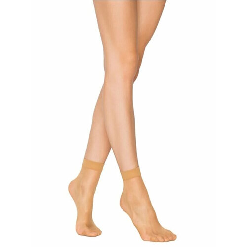 фото Носки penti, размер 34/39, бежевый