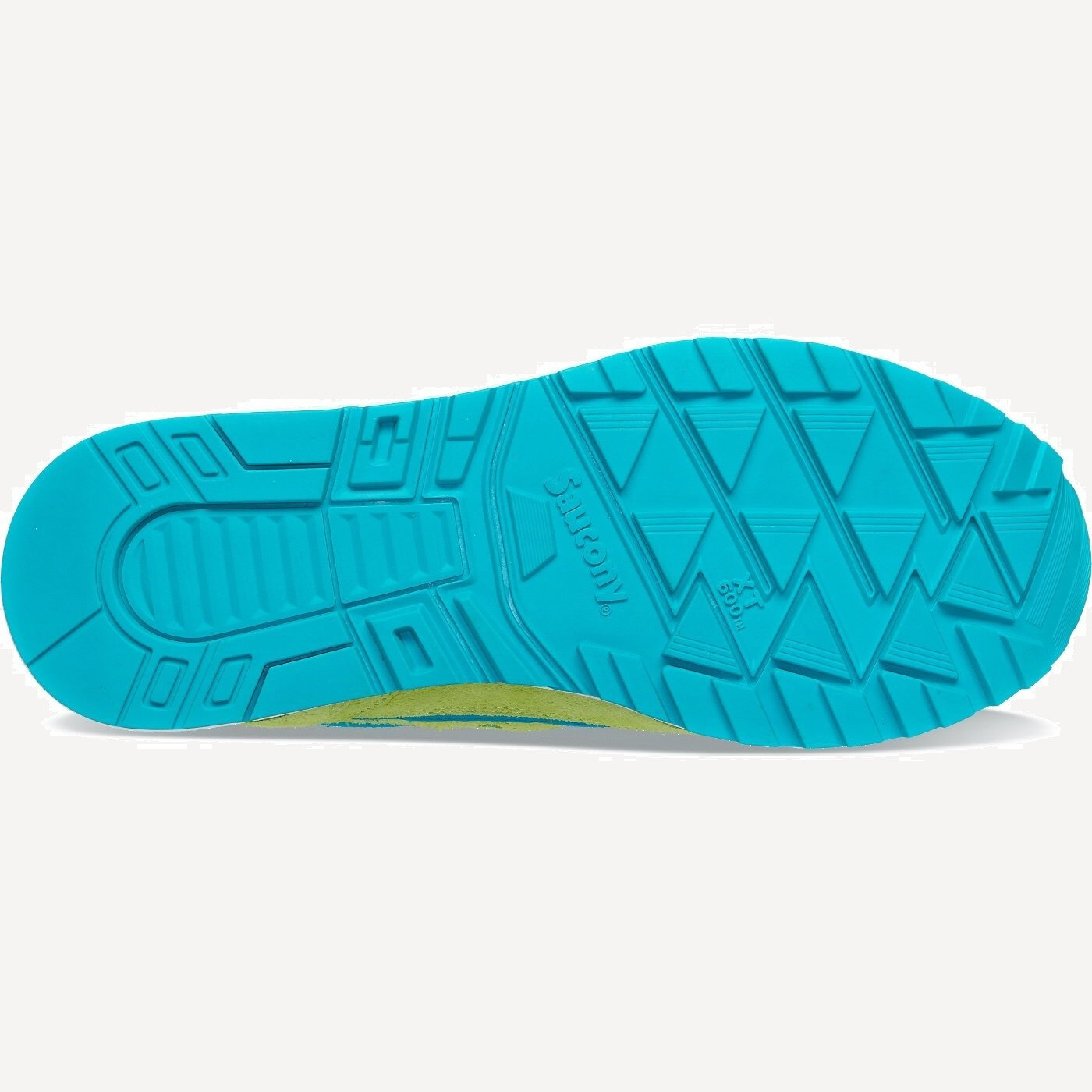 Кроссовки saucony SHADOW 6000 U, размер RU 37 UK 4.5 US 5.5 СМ 23.5, yellow/black — фото 1