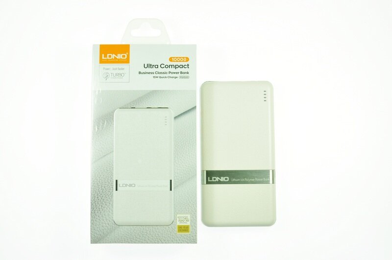 Внешний аккумулятор Power Bank LDNIO PQ1020 10000mAh Type C 2USB