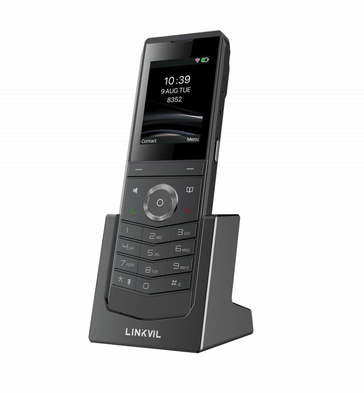 IP-телефон Fanvil W611W, 4 SIP аккаунта, цветной 2,4 дисплей 240x320, конференция на 3 абонента, поддержка Wi-Fi, Bluetooth.