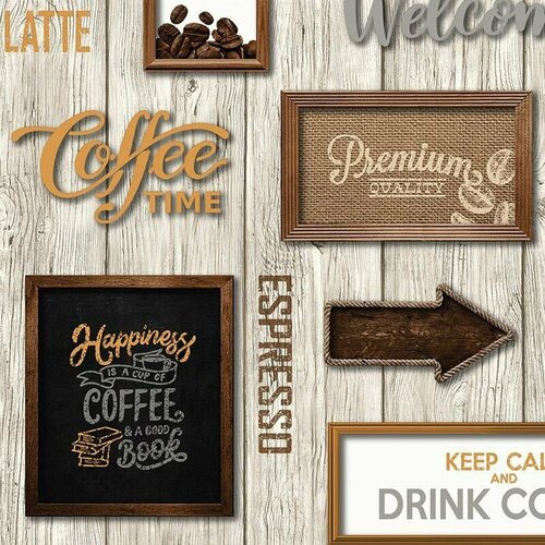 Обои виниловые на бумажной основе Shinhan Focus 15,6х1,06 м (88484-1)