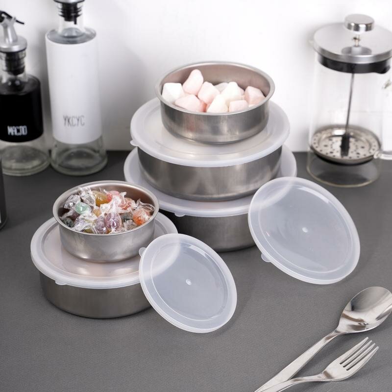 фото Набор мисок с крышками, O'Kitchen, 5 шт.