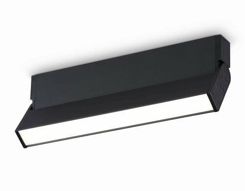 Спот, Настенно-потолочный светодиодный светильник LED 12W 4200K 230*22*87, черный