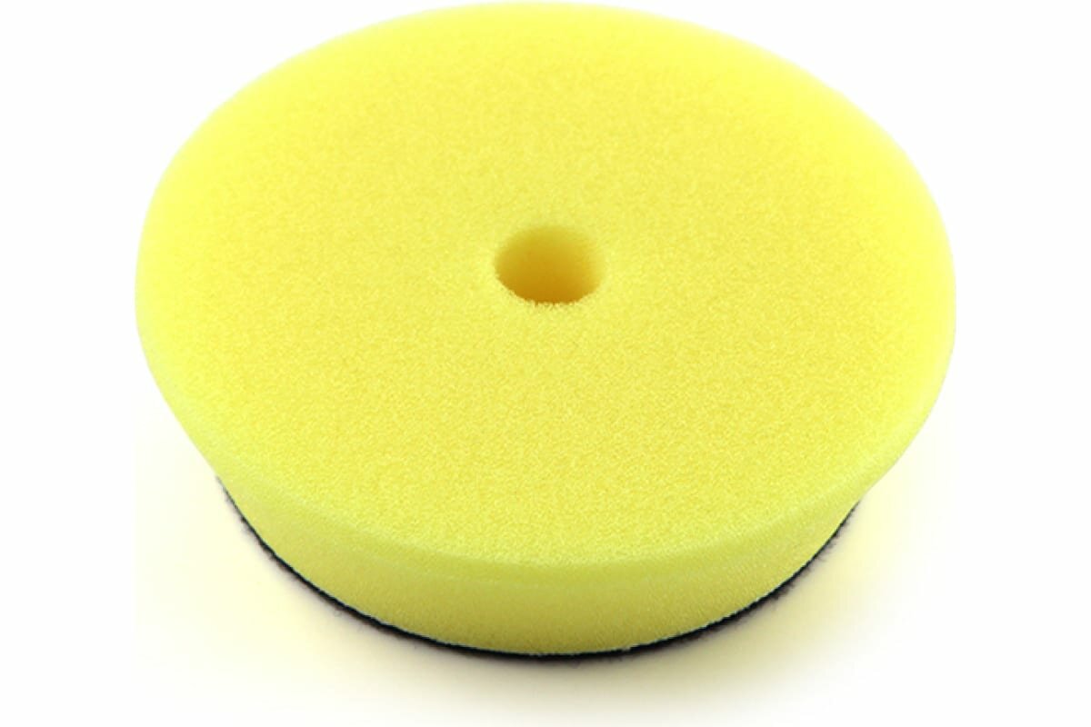 Круг полировочный антиголограммный желтый "Shine Systems" DA Foam Pad Yellow 75мм. SS563