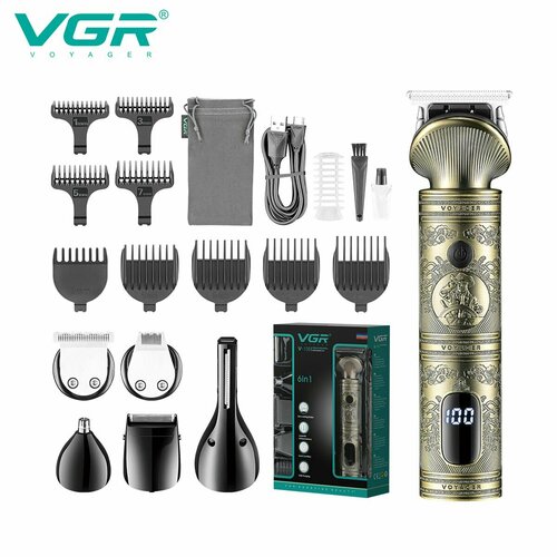 Набор парикмахера VGR Voyager V-106 6 in 1 Professional Grooming Kit 237400₽
