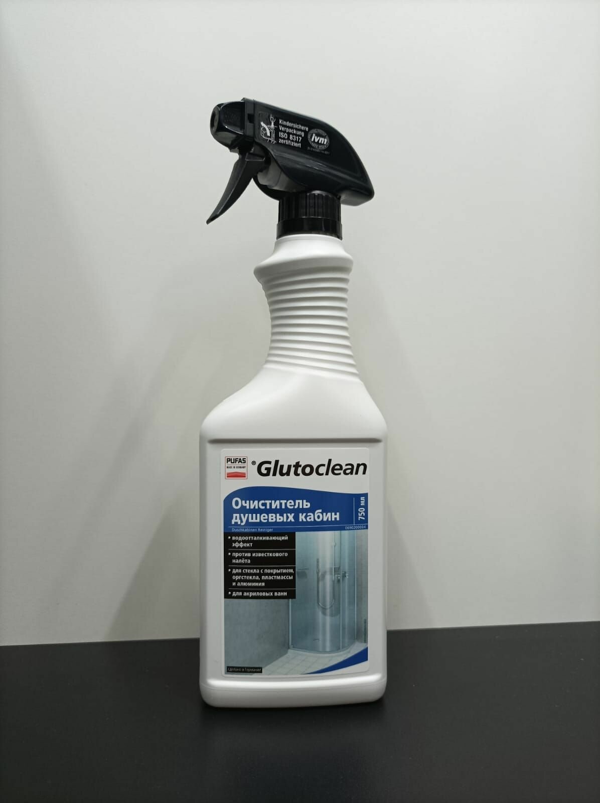 Glutoclean спрей для душевых кабин, 0.75 л - фотография № 8