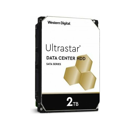 Жесткий диск Western Digital SATA-III 2TB HUS722T2TALA604 Desktop Ultrastar DC HA210 7200rpm 128Mb 35 1308700₽