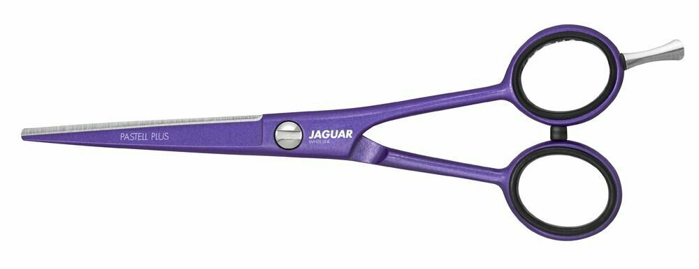 Парикмахерские ножницы JAGUAR 4756-1 PASTELL PLUS VIOLA прямые 5,5"