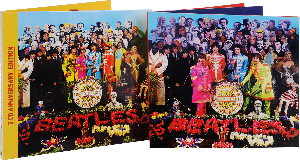 Компакт-диски, APPLE RECORDS, THE BEATLES - Sgt. Pepper's Lonely Hearts Club Band (2CD) Медиа - фото №13