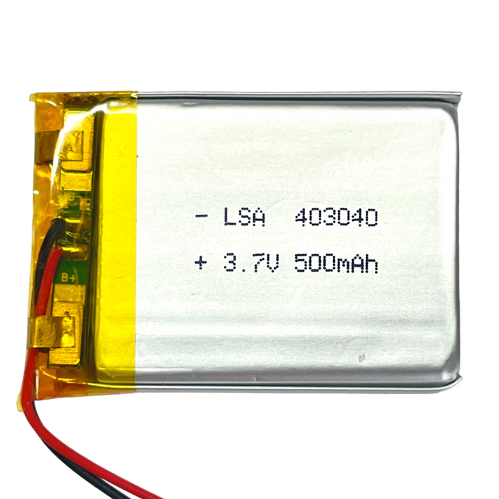 Аккумулятор (батарея) 403040 500mAh 37v (40х30х4 мм)