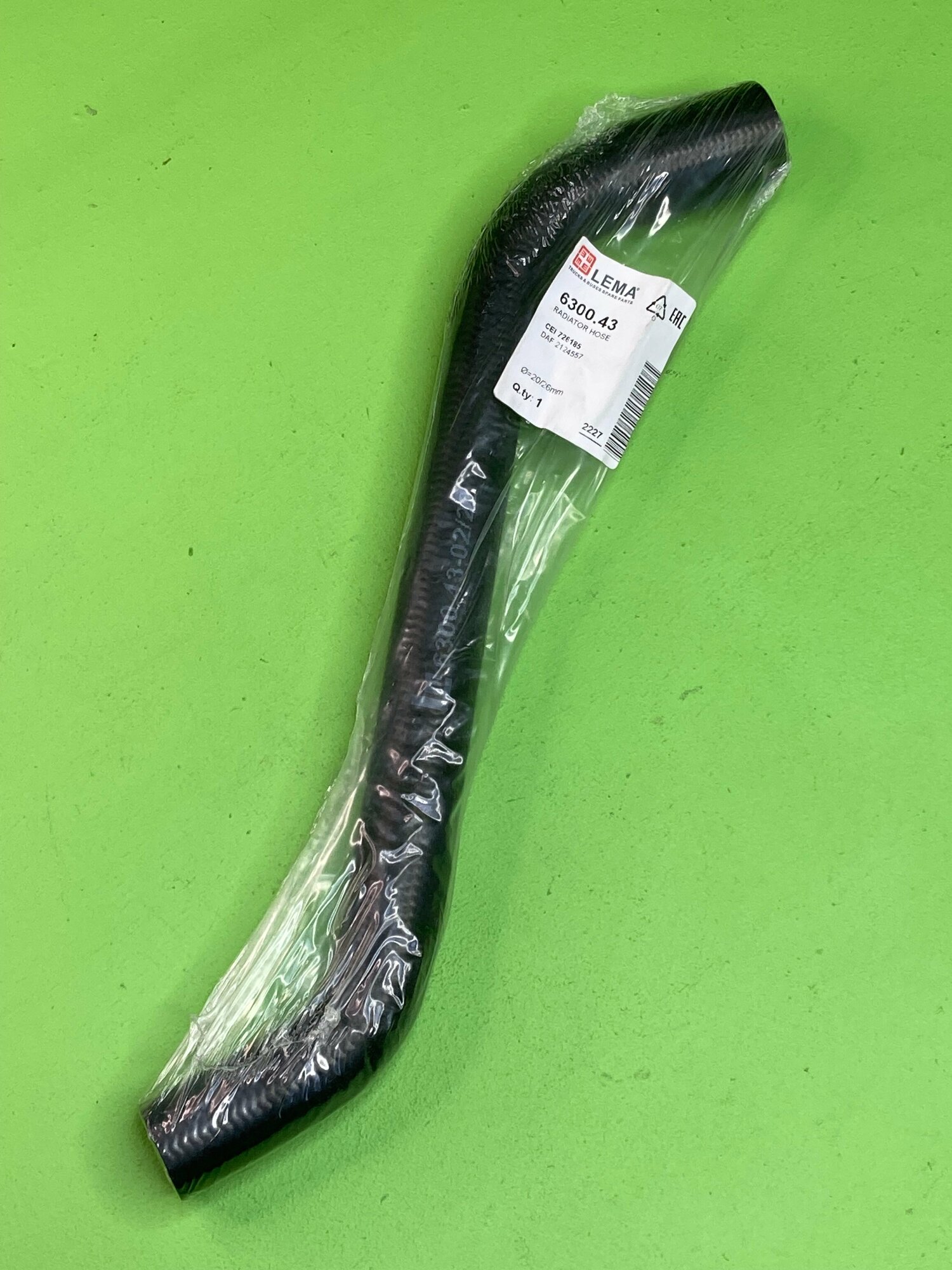 фото Патрубок радиатора ! изг-2 \DAF XF 95