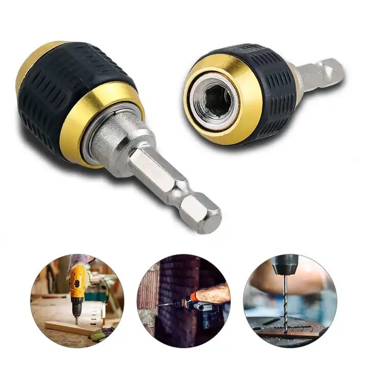 Магнитный держатель бит с адаптером на шуруповерт и дрель — фото 1