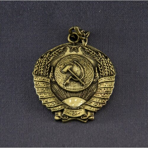 Колье Артель Мастер, желтый, золотистый