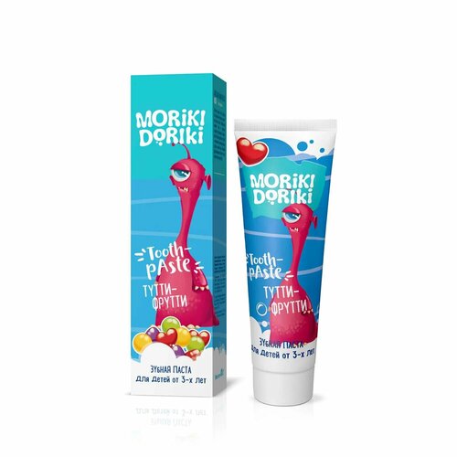Зубная паста MORIKI DORIKI Neki детская Тутти-Фрутти 65г 835₽