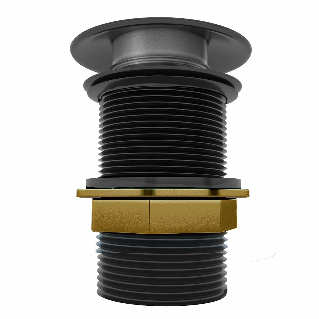 Донный клапан Teymi для раковины без перелива, черный T140107 - фотография № 6