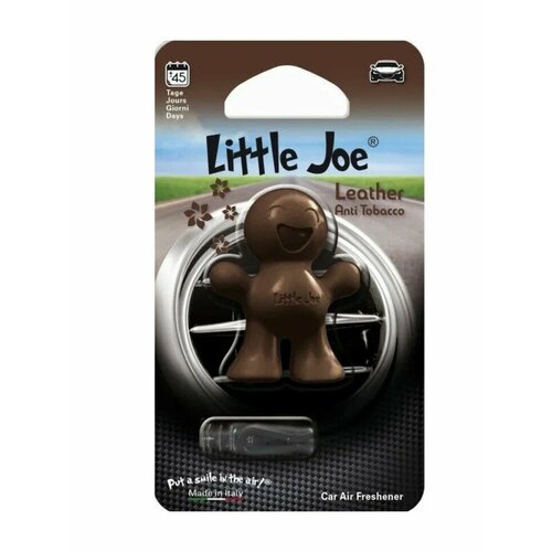 Little Joe - ароматизатор автомобильный в дефлектор leather (новая кожа brown)